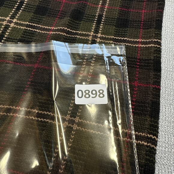 Lauren Ralph Lauren Sweater Mens Large Plaid Half Zip Pullover Mock Neck Classic - Picture 6 of 6